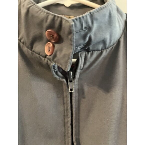 Vintage 80s Field & Stream Zip Up Jacket Coat XLarge Mens Gray Grandpa - Picture 3 of 6